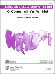O Come, All Ye Faithful Jazz Ensemble sheet music cover Thumbnail